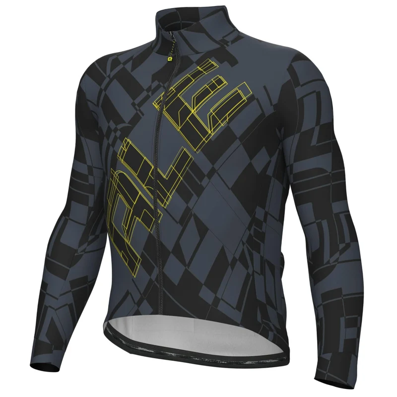 Maglia maniche lunghe Ale Pragma Schema - Nero
