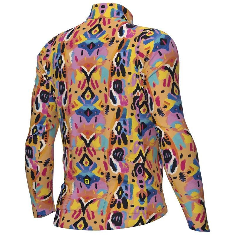 Maglia maniche lunghe Ale PR-E Tribal - Arancio