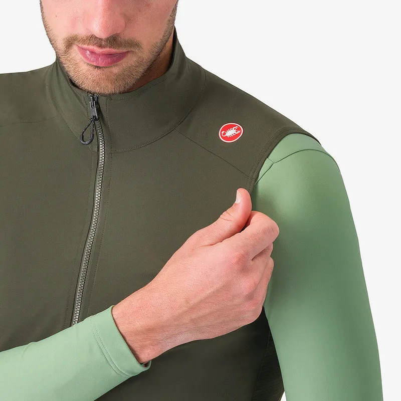 Gilet Castelli Espresso - Verde scuro