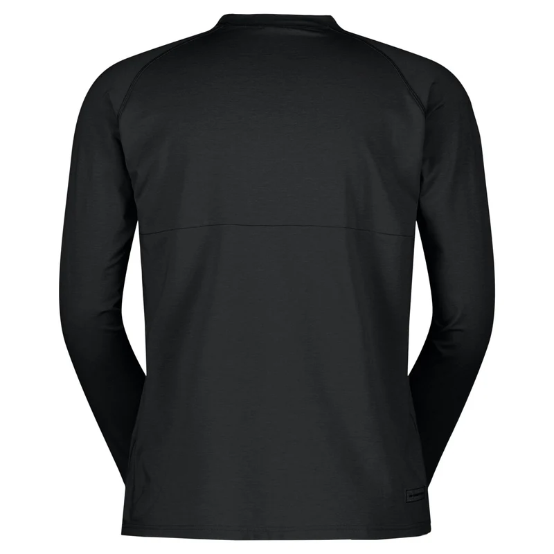 Maglia maniche lunghe Scott Trail Storm Warm Light - Nero