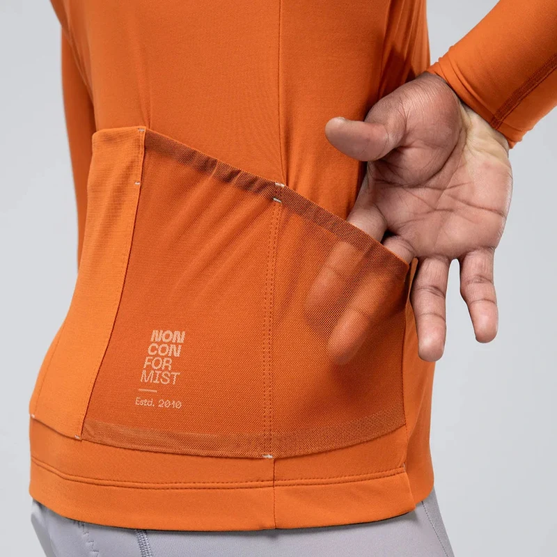 Maglia maniche lunghe Gobik Pacer Solid 2.0 Thai - Arancio