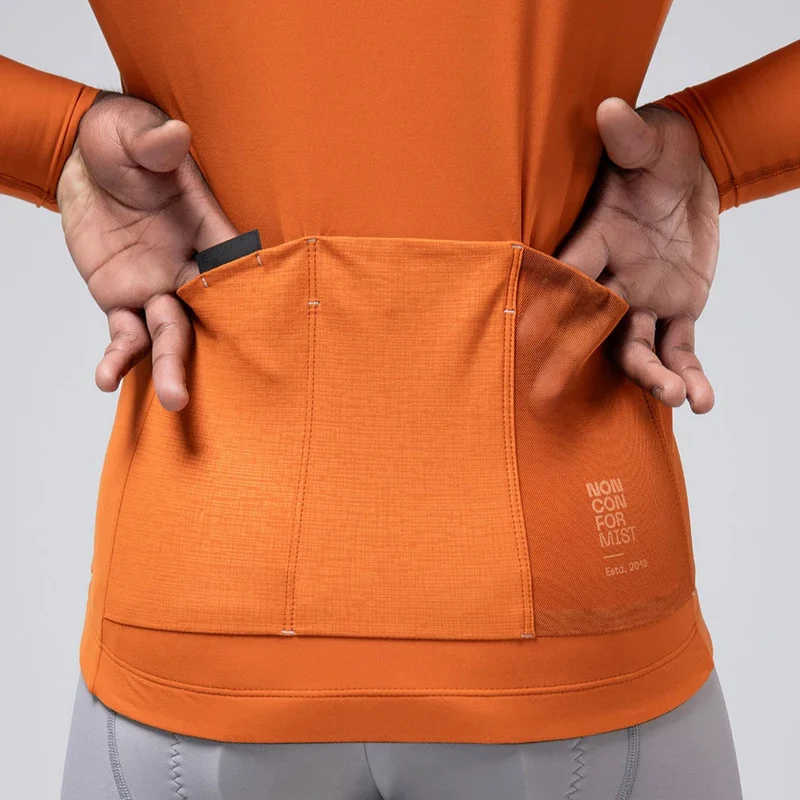 Maglia maniche lunghe Gobik Pacer Solid 2.0 Thai - Arancio