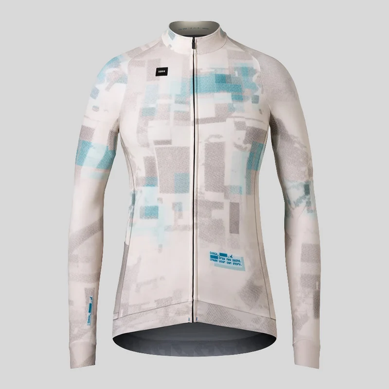 Maglia maniche lunghe donna Gobik Hyder Hazelnut - Marrone