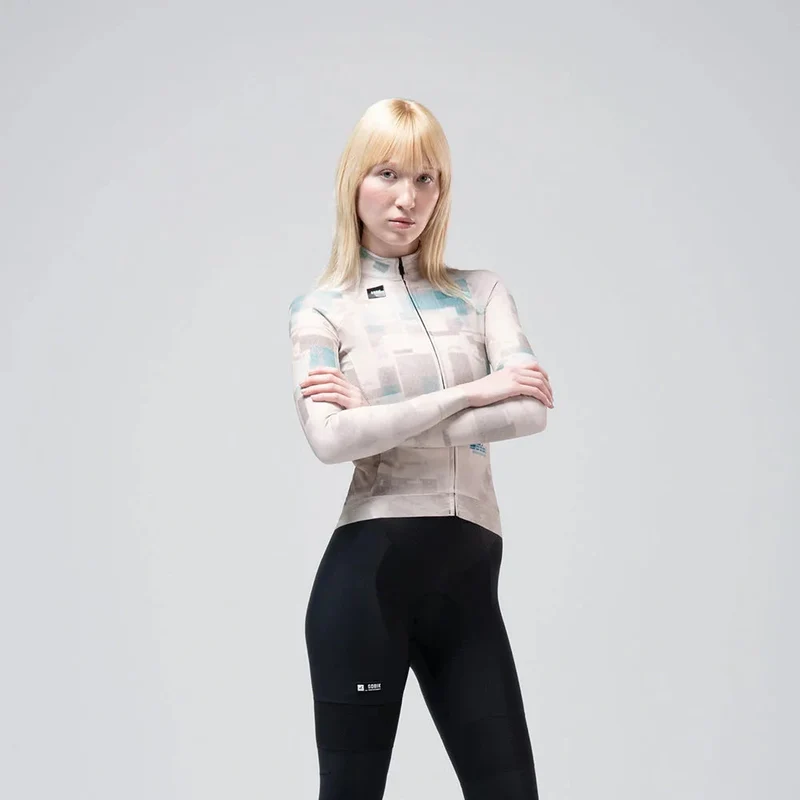 Maglia maniche lunghe donna Gobik Hyder Hazelnut - Marrone