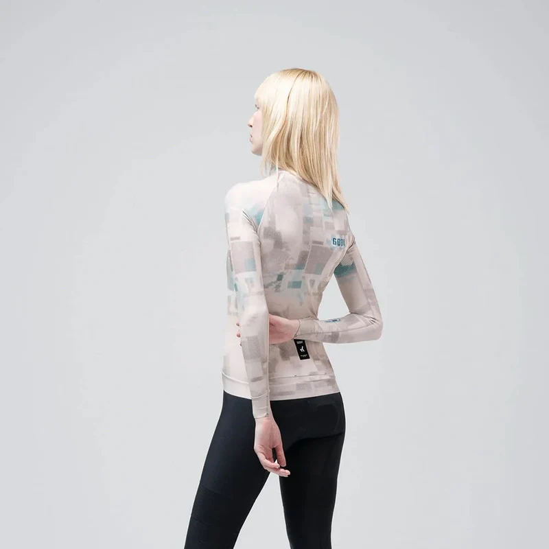 Maglia maniche lunghe donna Gobik Hyder Hazelnut - Marrone