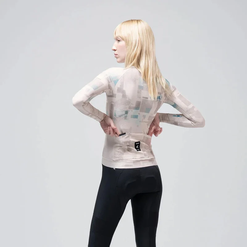 Maglia maniche lunghe donna Gobik Hyder Hazelnut - Marrone