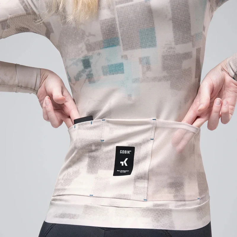 Maglia maniche lunghe donna Gobik Hyder Hazelnut - Marrone