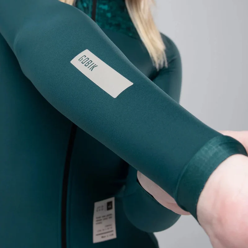 Maglia donna maniche lunghe Gobik Hyder Blend 2.0 Sunken - Verde