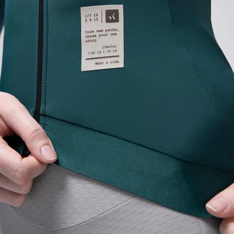 Maglia donna maniche lunghe Gobik Hyder Blend 2.0 Sunken - Verde