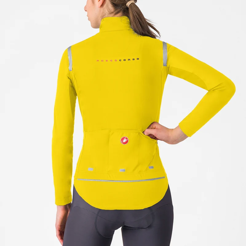 Giacca donna Castelli Perfetto RoS 3 - Giallo