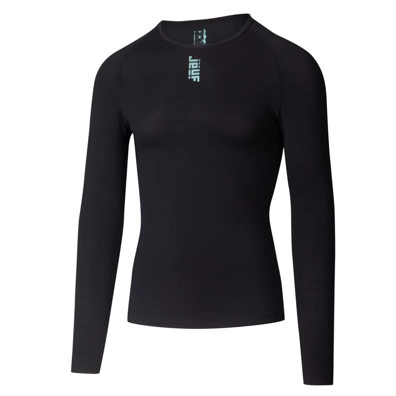 Maglia intima Jëuf Pro Thermal Merino manica lunga - Nero