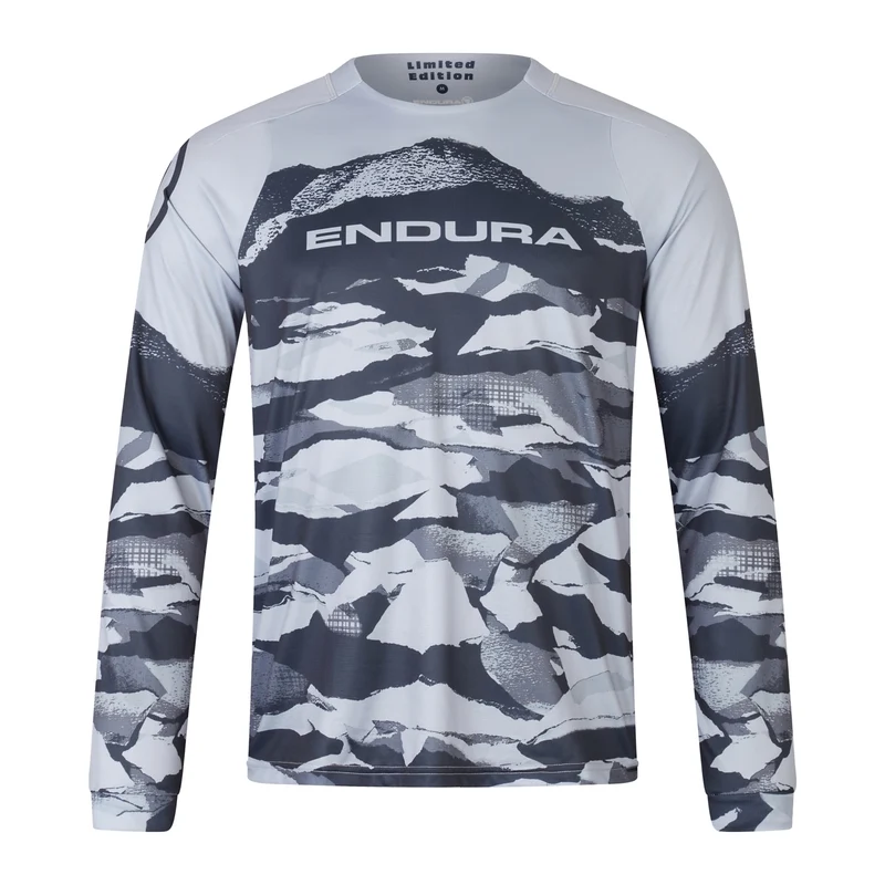 Maglia maniche lunghe Endura Camo Print LTD - Grigio