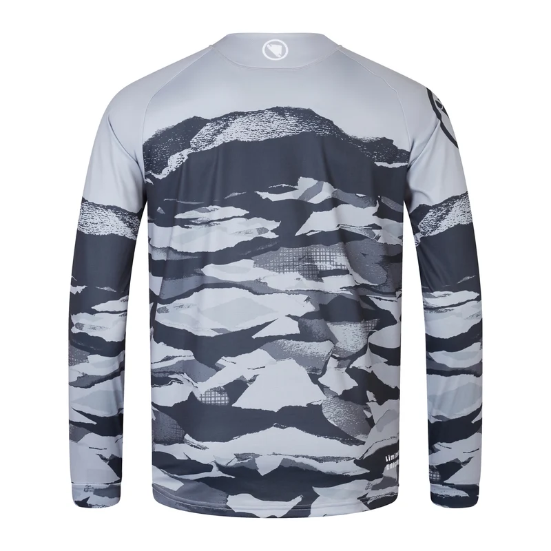 Maglia maniche lunghe Endura Camo Print LTD - Grigio