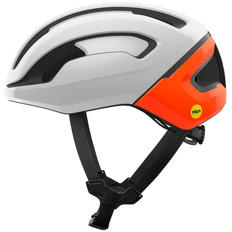 Casco Poc Omne Air Mips - Bianco arancio