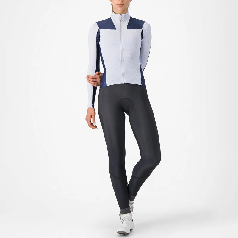 Maglia maniche lunghe donna Castelli Sfida 3 - Grigio