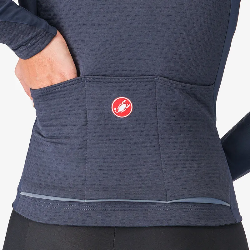 Maglia maniche lunghe donna Castelli Sfida 3 - Blu
