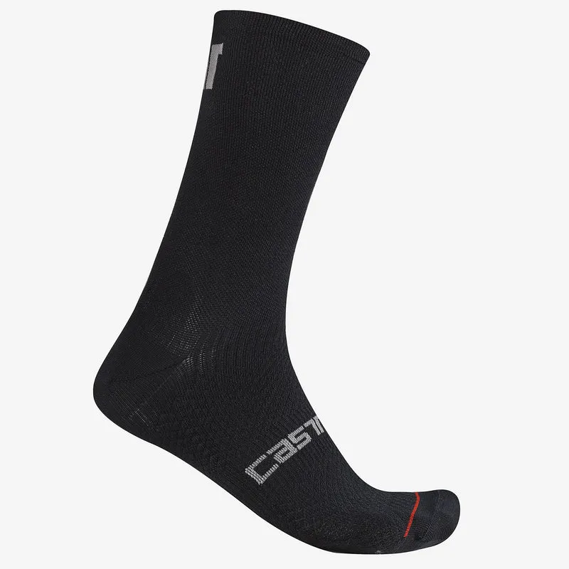 Calze Castelli Como 20 Thermal - Blu