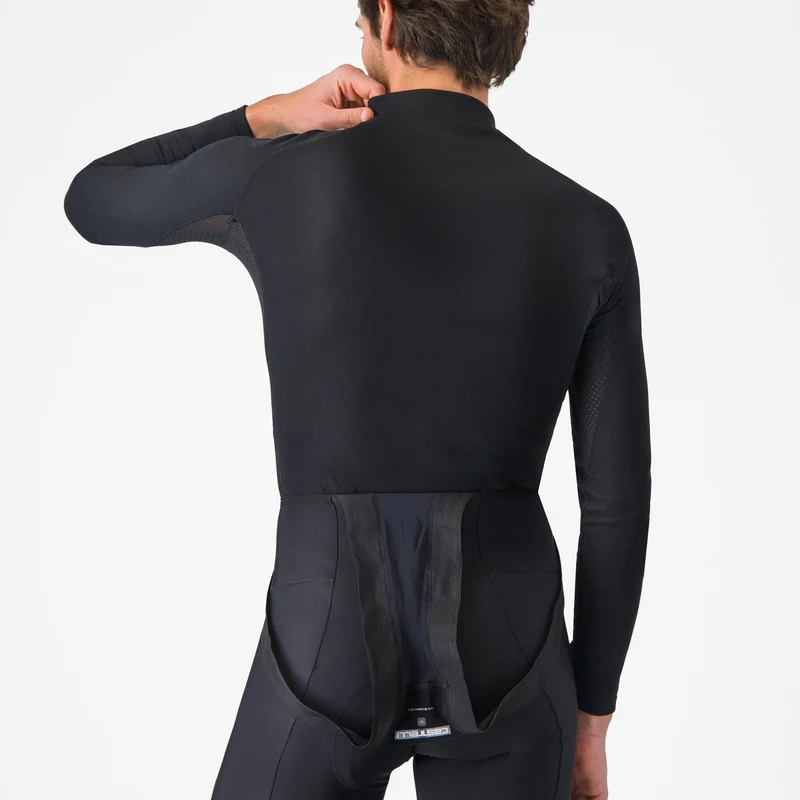Maglia intima maniche lunghe Castelli Flanders 2 - Nero