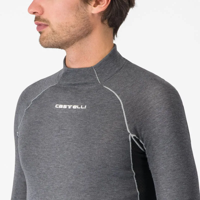 Maglia intima maniche lunghe Castelli Flanders 2 - Grigio