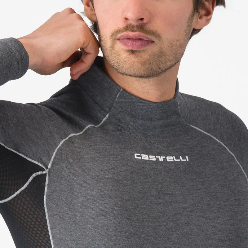Maglia intima maniche lunghe Castelli Flanders 2 - Grigio