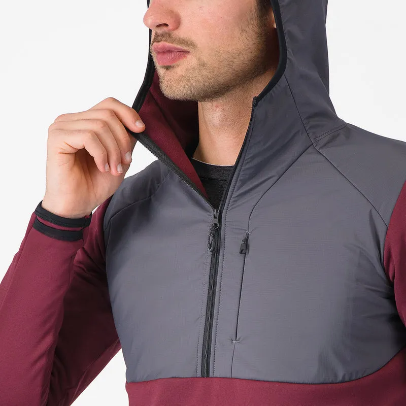 Felpa Castelli Unltd Roam - Bordeaux