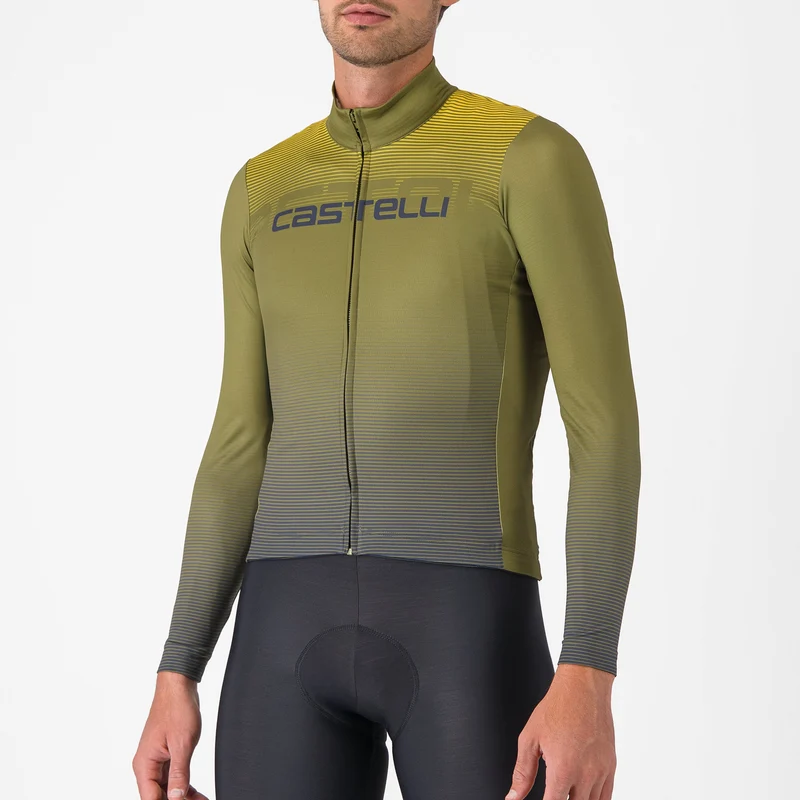 Maglia maniche lunghe Castelli Apice - Verde