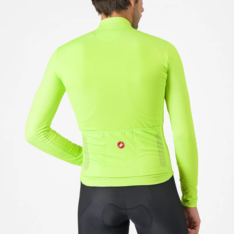 Maglia maniche lunghe Castelli Puro 4 - Giallo