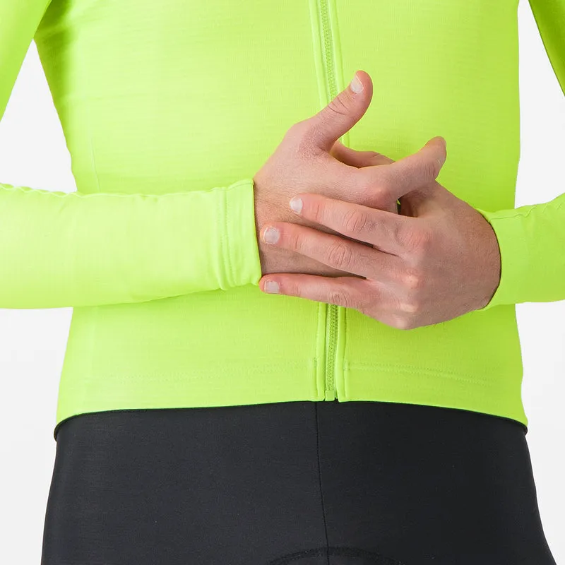 Maglia maniche lunghe Castelli Puro 4 - Giallo