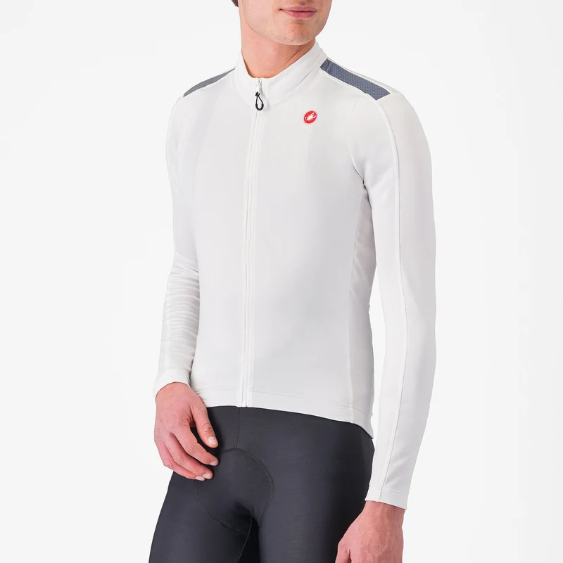 Maglia maniche lunghe Castelli Puro 4 - Bianco