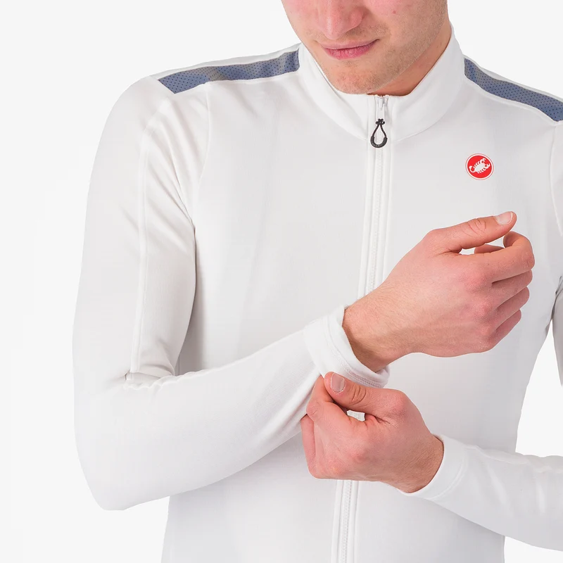 Maglia maniche lunghe Castelli Puro 4 - Bianco