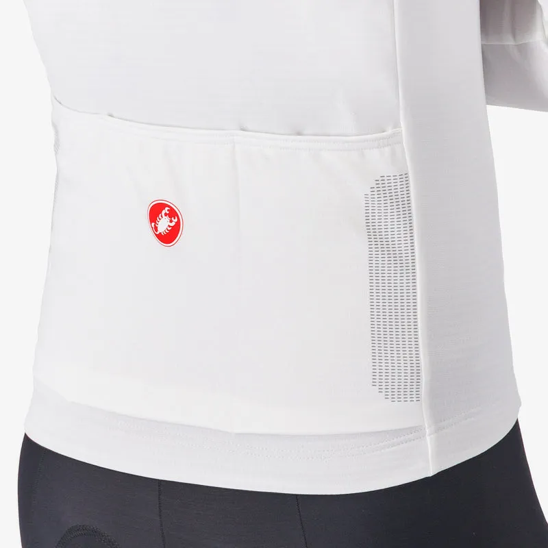 Maglia maniche lunghe Castelli Puro 4 - Bianco