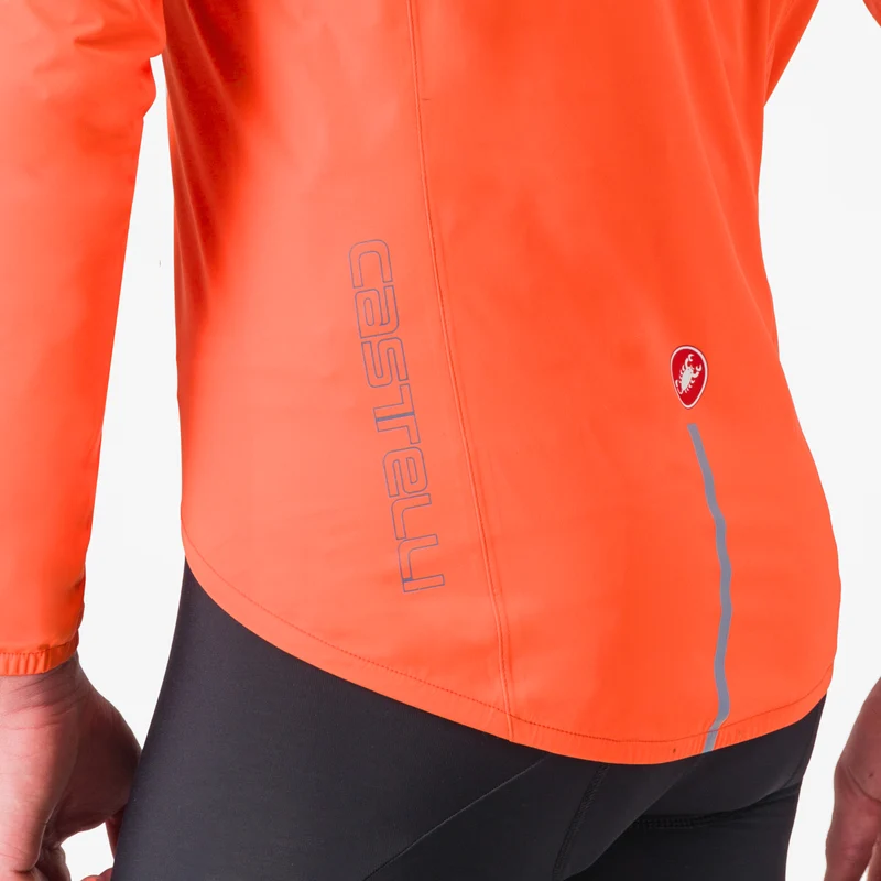 Mantellina Castelli Emergency 3 Rain - Arancio
