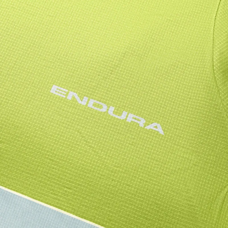 Maglia maniche lunghe Endura Core Printed - Verde