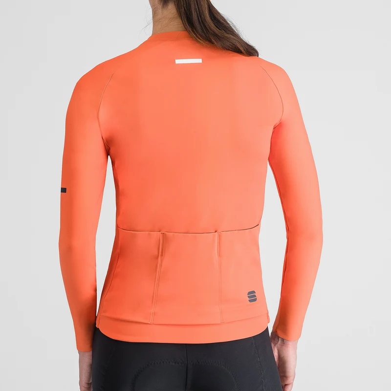 Maglia donna maniche lunghe Sportful Supernova - Arancio