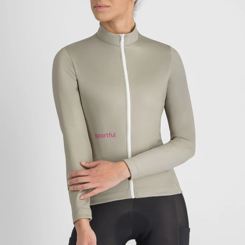 Maglia donna maniche lunghe Sportful Classic Thermal - Verde