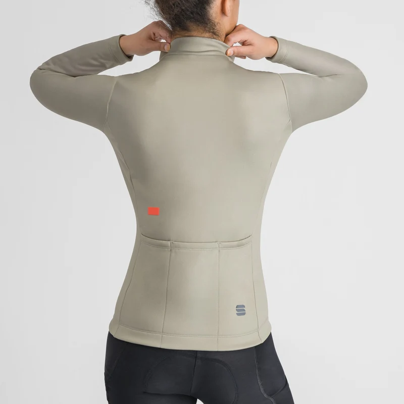 Maglia donna maniche lunghe Sportful Classic Thermal - Verde