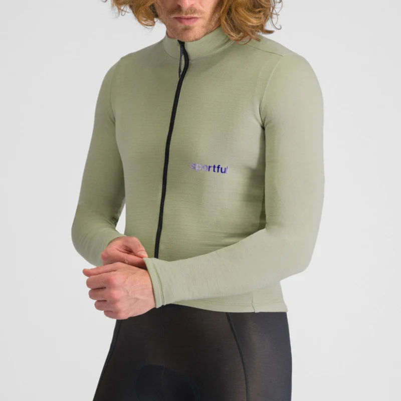 Maglia maniche lunghe Sportful Supergiara Wool - Verde