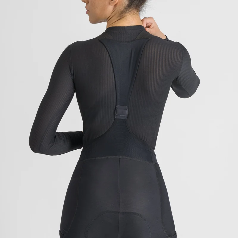 Maglia intima donna maniche lunghe Sportful Winter Layer Tee - Nero