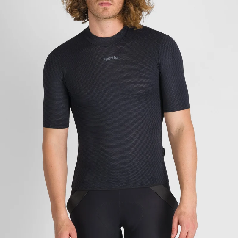Maglia intima Sportful Merino Layer Tee - Nero