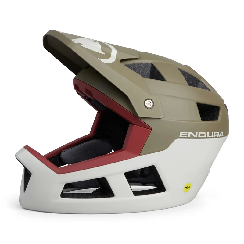 Casco Endura SingleTrack Full Face Mips - Verde