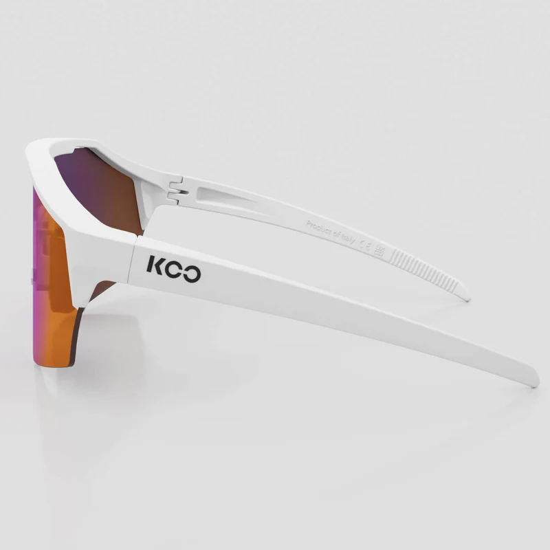 Occhiali KOO Alibi Large - White Matt Red