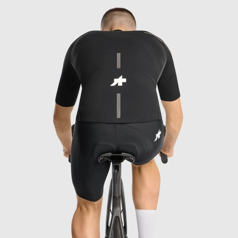 Maglia Assos Equipe R Thermo Rain S11 - Nero