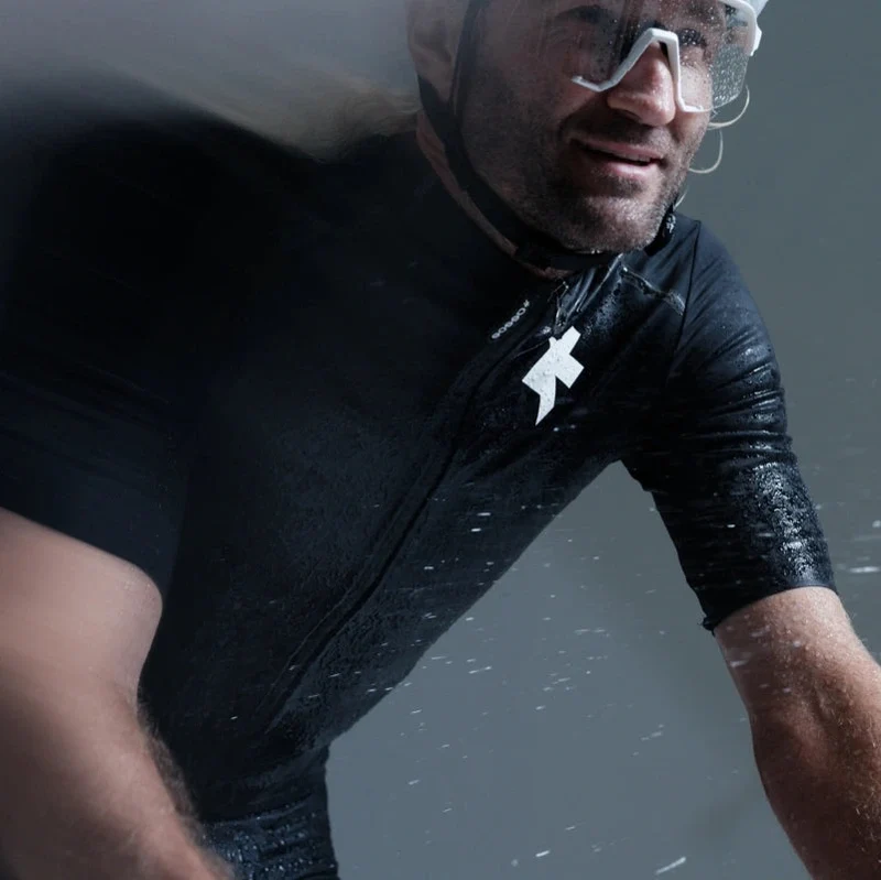 Maglia Assos Equipe R Thermo Rain S11 - Nero