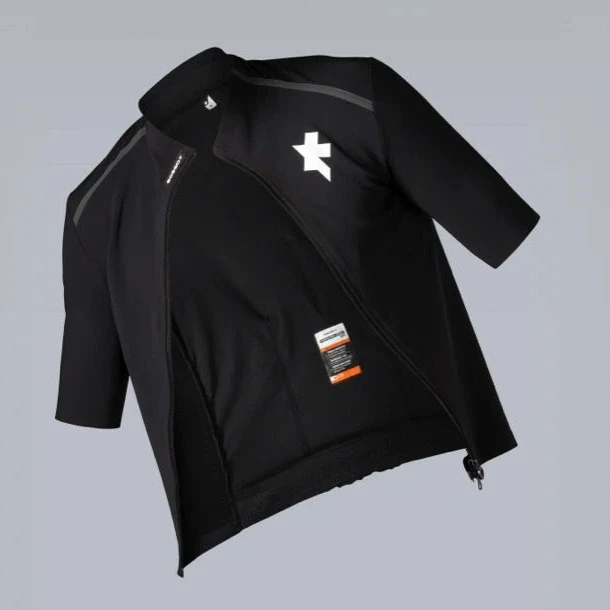 Maglia Assos Equipe R Thermo Rain S11 - Nero