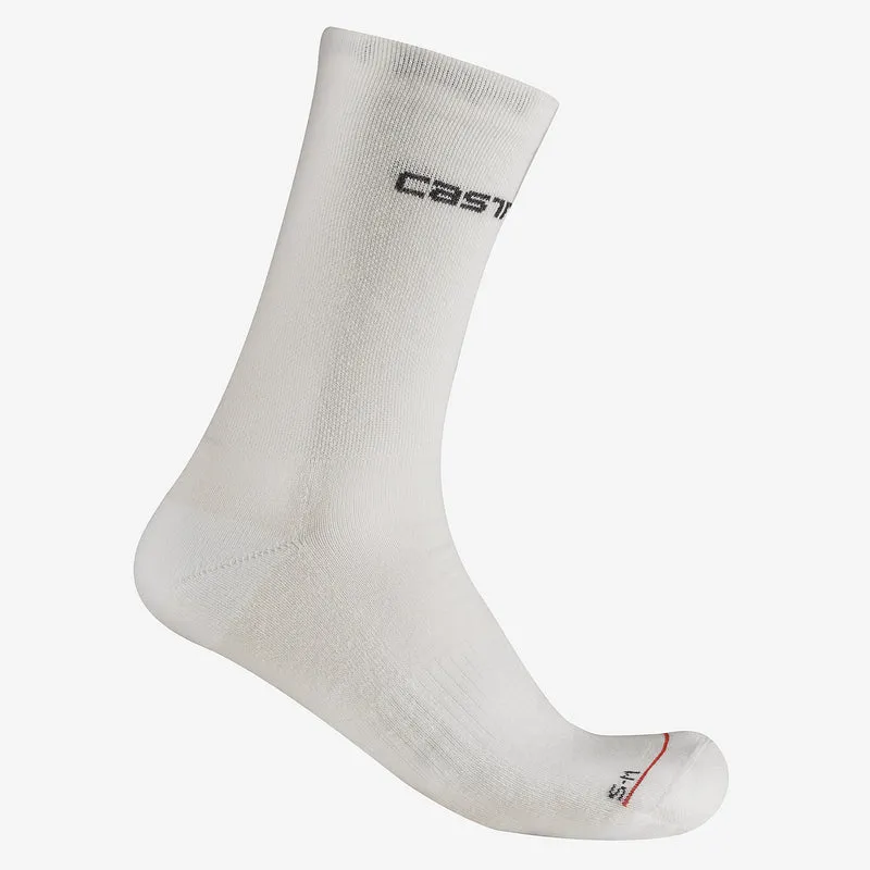 Calze donna Castelli Diciotto Soft Merino - Bianco