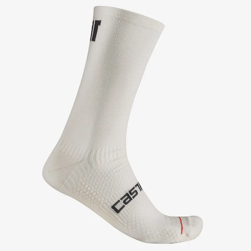 Calze Castelli Como 20 Thermal - Bianco