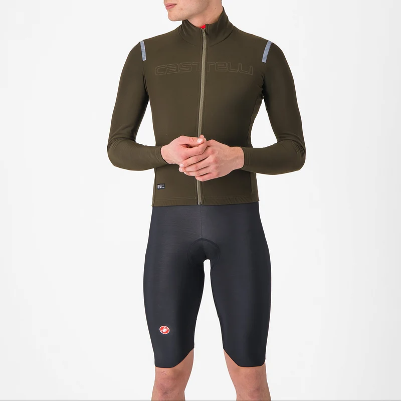 Salopette termica Castelli Omloop - Nero