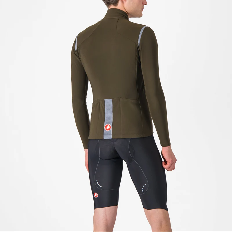Salopette termica Castelli Omloop - Nero