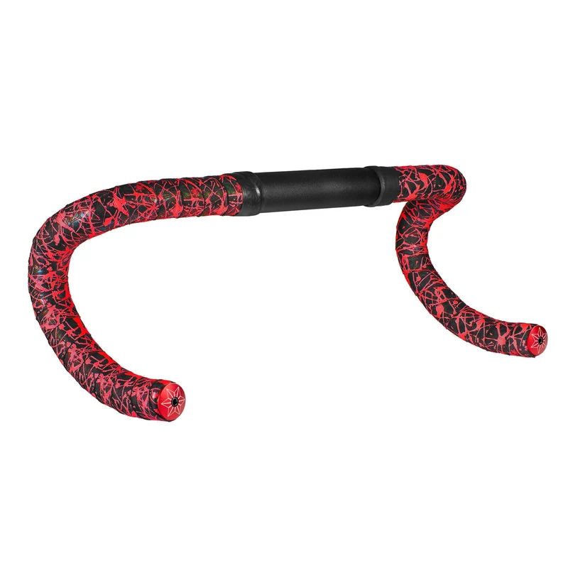 Nastro Manubrio Supacaz Super Sticky Kush Splat - Rosso