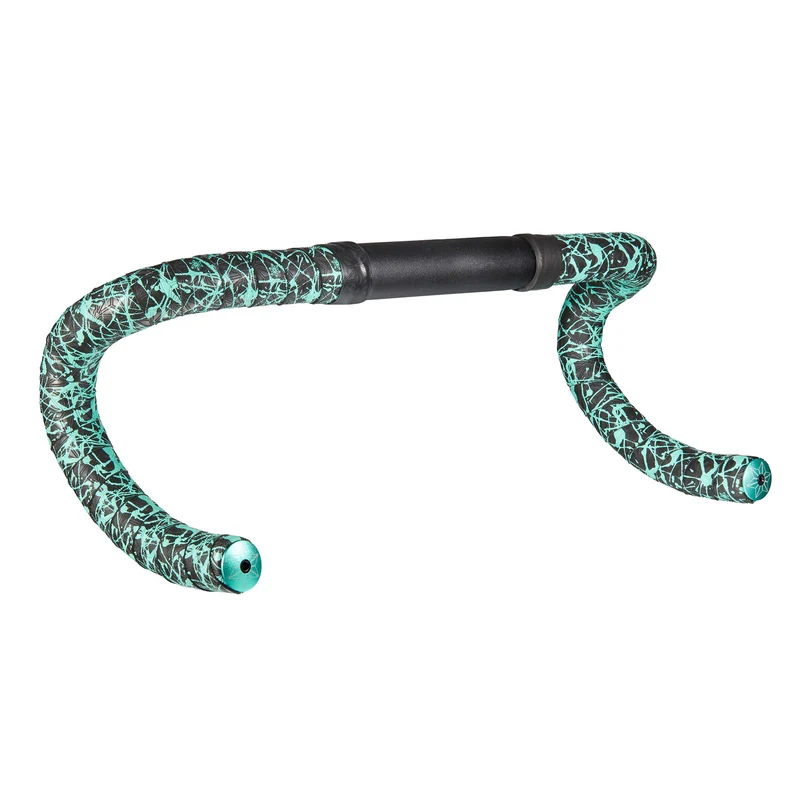Nastro Manubrio Supacaz Super Sticky Kush Splat - Celeste